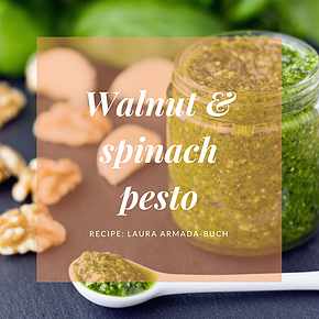 Image for Walnut & Spinach Pesto post